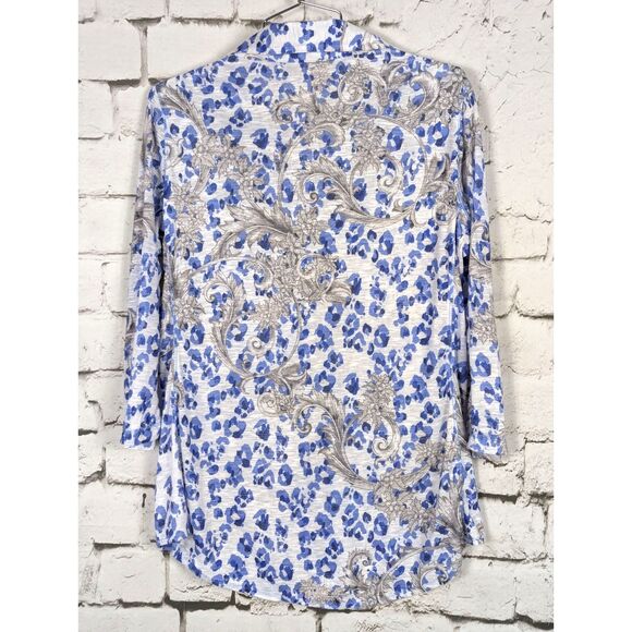 DAVID CLINE Crushed Knit Top Lagenlook Artsy Art-to-Wear USA Top Size Small - Picture 4 of 7